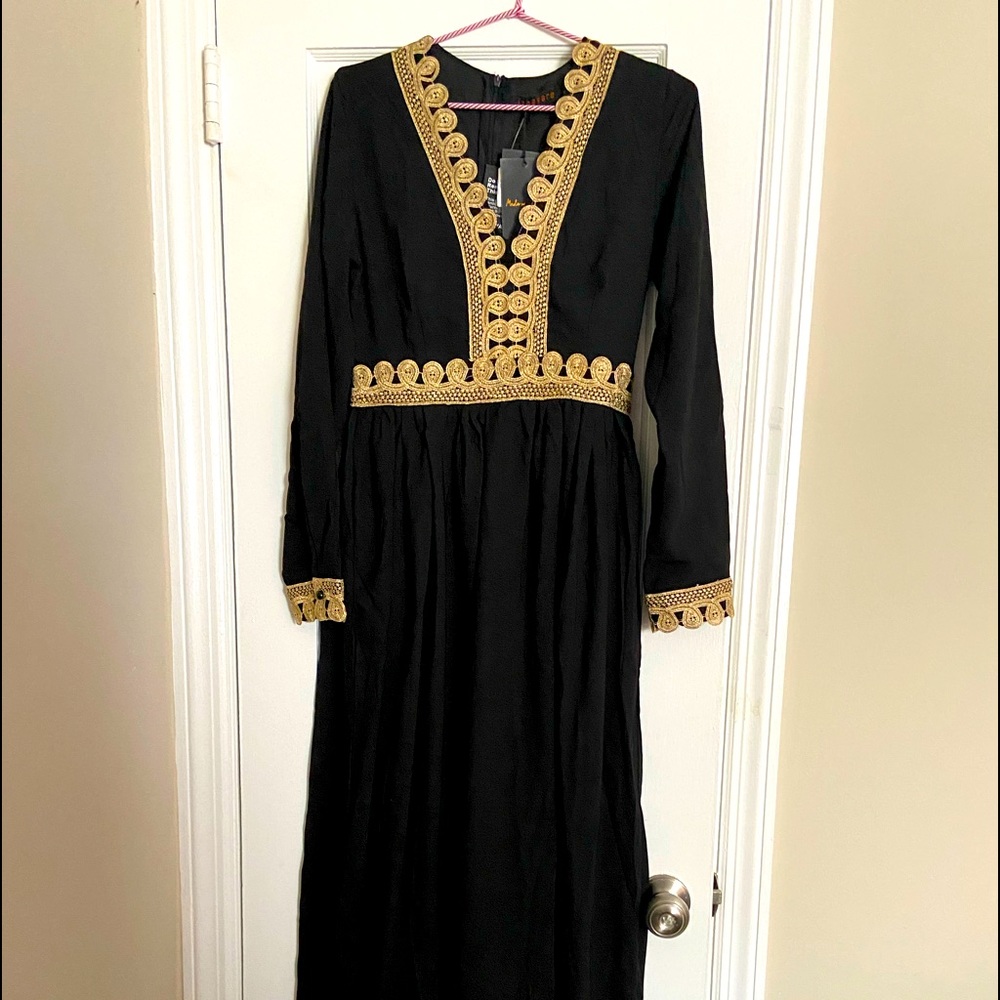 NWT Kabayare black Maxi Dress